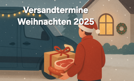 Weihnachten & Silvester 2025 Versandtermine