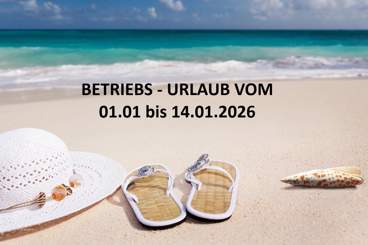 Betriebsferien 