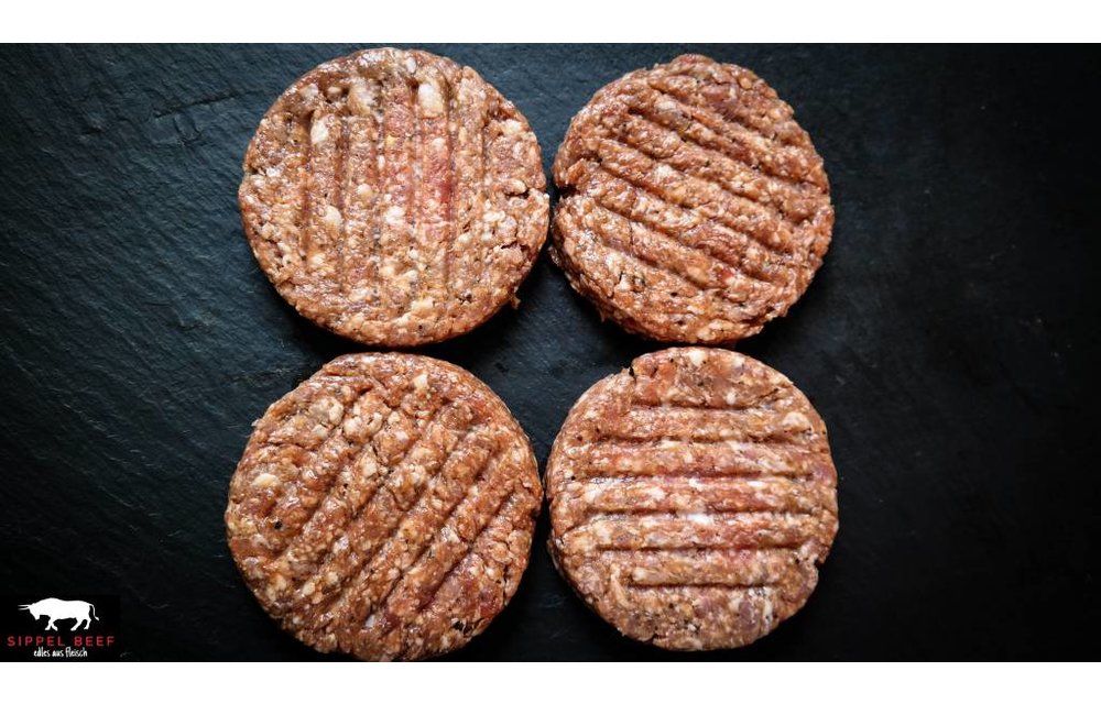 BACON SALSICCIA BURGER PATTIES 4 x 180g