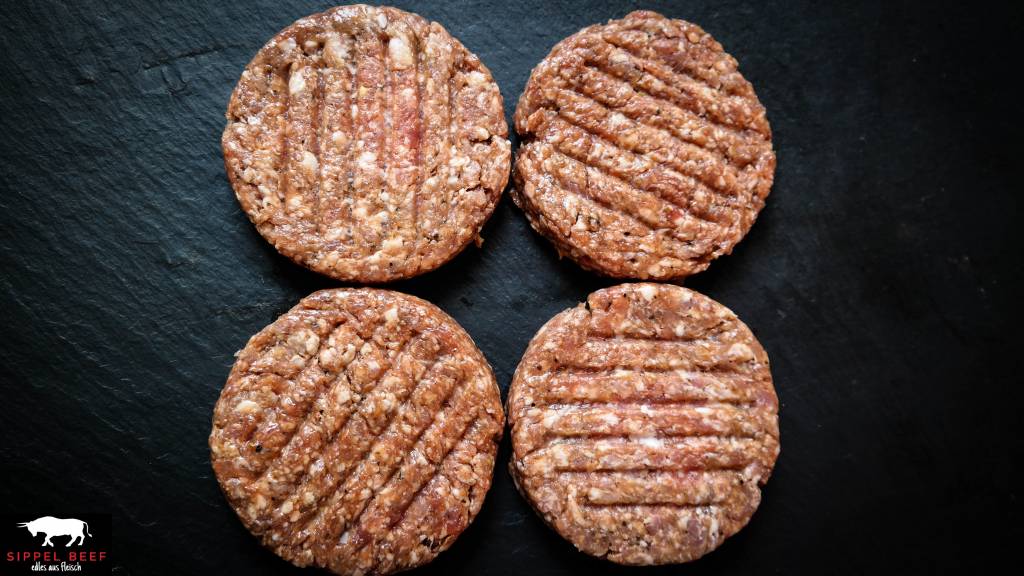 BACON SALSICCIA BURGER PATTIES 4 x 200g