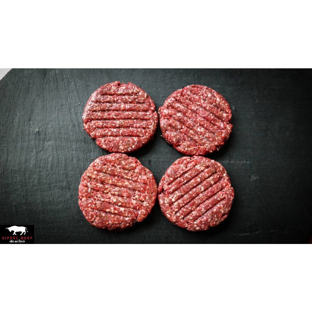 Beef Burger Patties online kaufen & bestellen direkt vom Metzger SIPPEL BEEF
