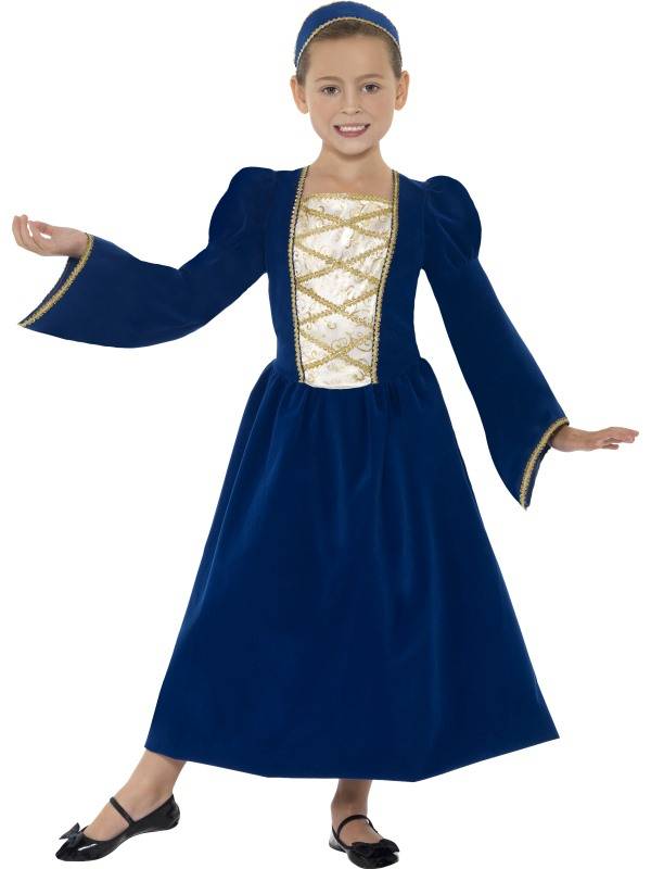 Middeleeuwen & Renaissance Kostuum | Brits Victoriaans Hofmeisje Kostuum | Large | Carnaval kostuum | Verkleedkleding