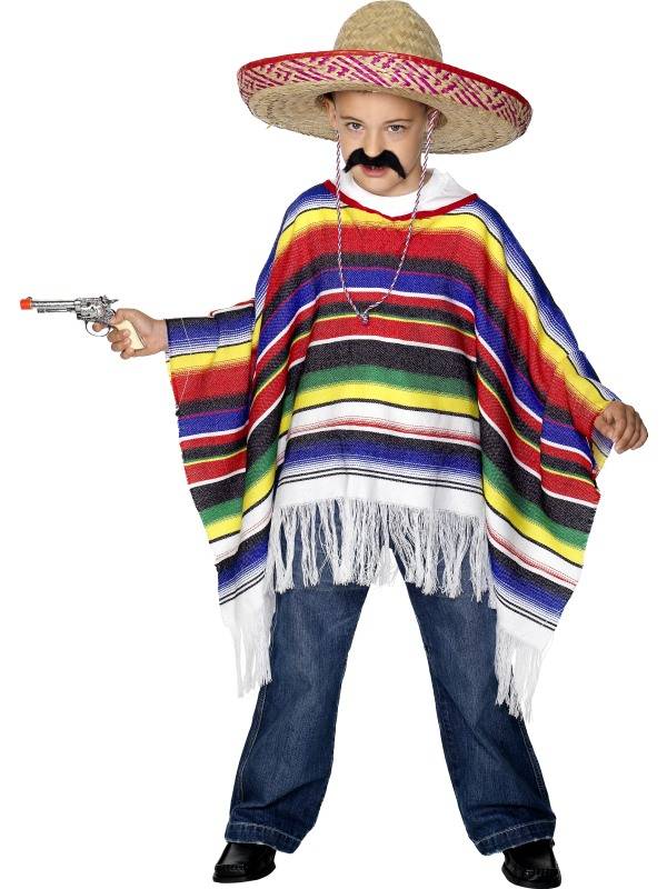 "Mexicaans kostuum voor jongens - Kinderkostuums - 122/134"