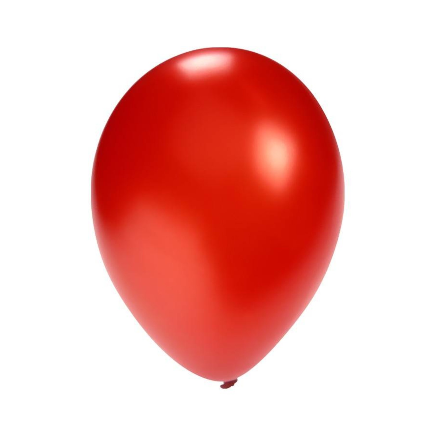 Mompelen lint Rond en rond Mooie metallic rode ballonnen 5 inch 100 stuks - e-Carnavalskleding