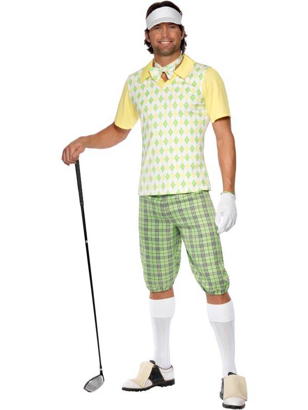 Mooi golf kostuum Pieter Christiaan