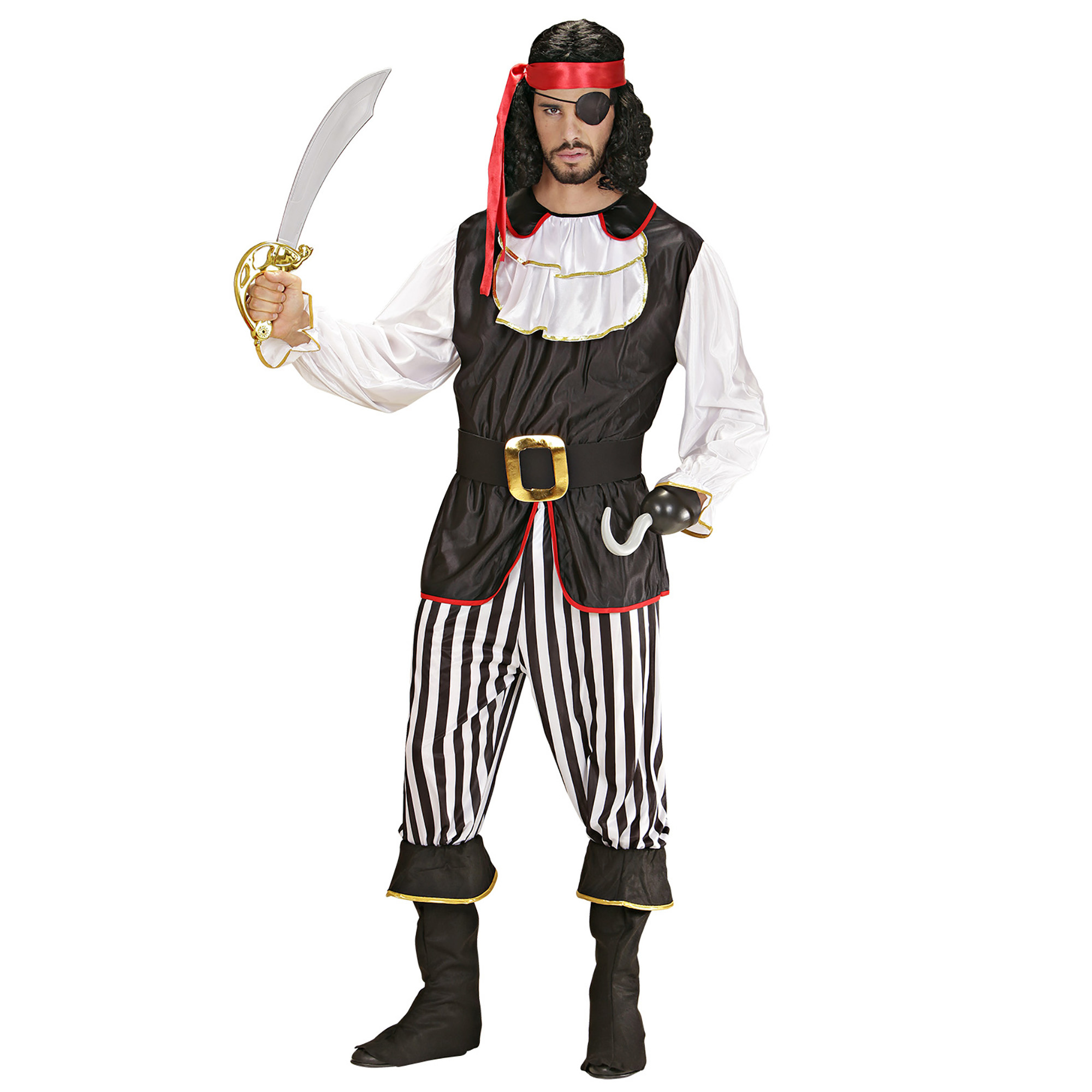 Widmann - Piraat & Viking Kostuum - Piraat Ayay Sir Kostuum Man - - Large - Carnavalskleding - Verkleedkleding