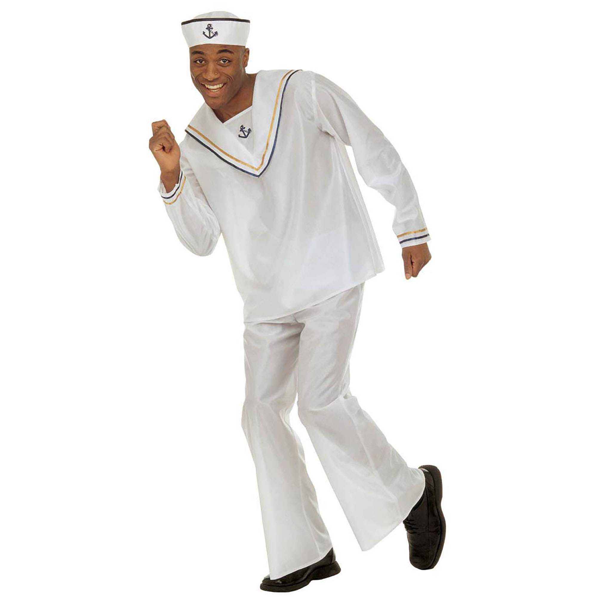 WIDMANN - Wit matrozen kostuum voor volwassenen - L
