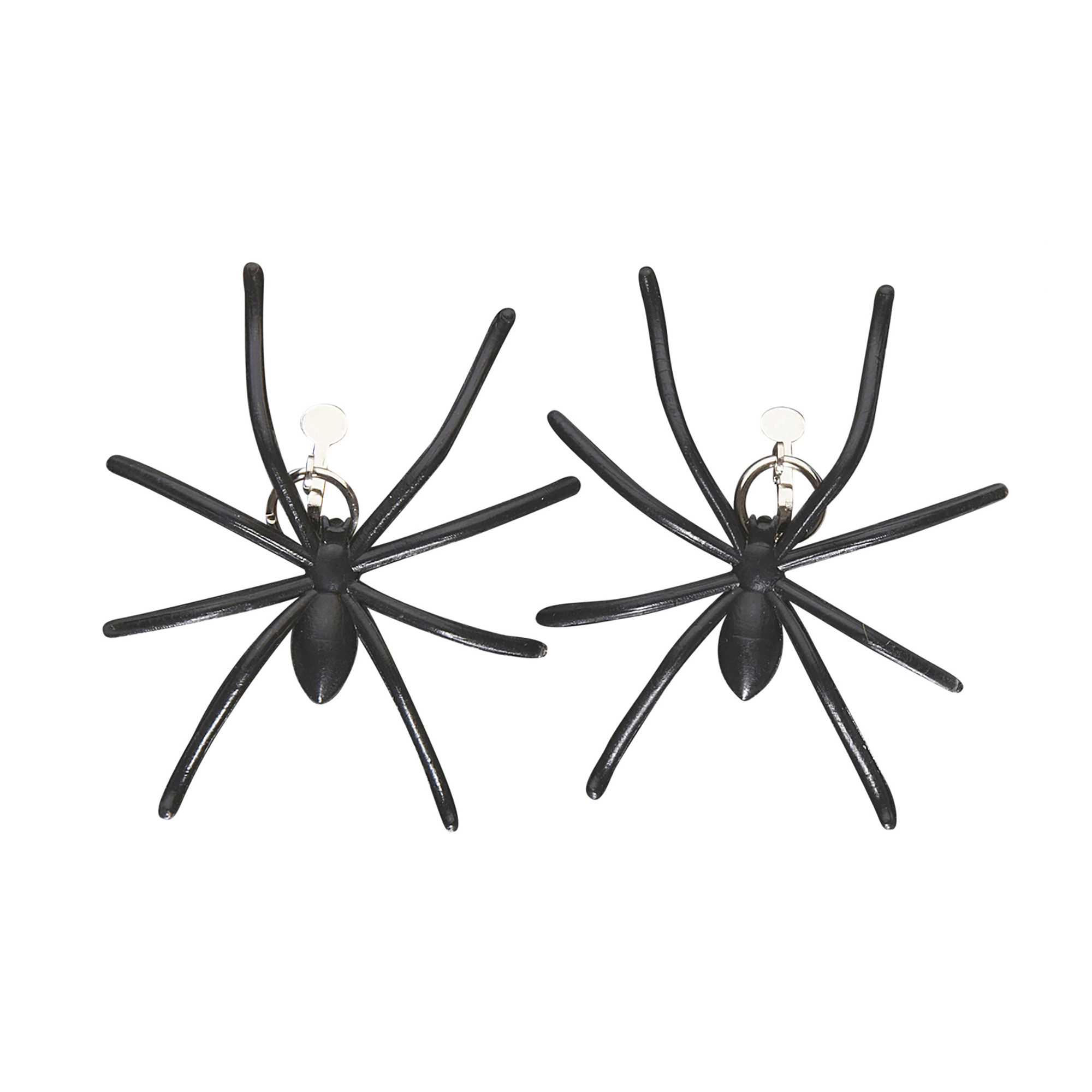 Accessoires voor Halloween oorbellen met spin