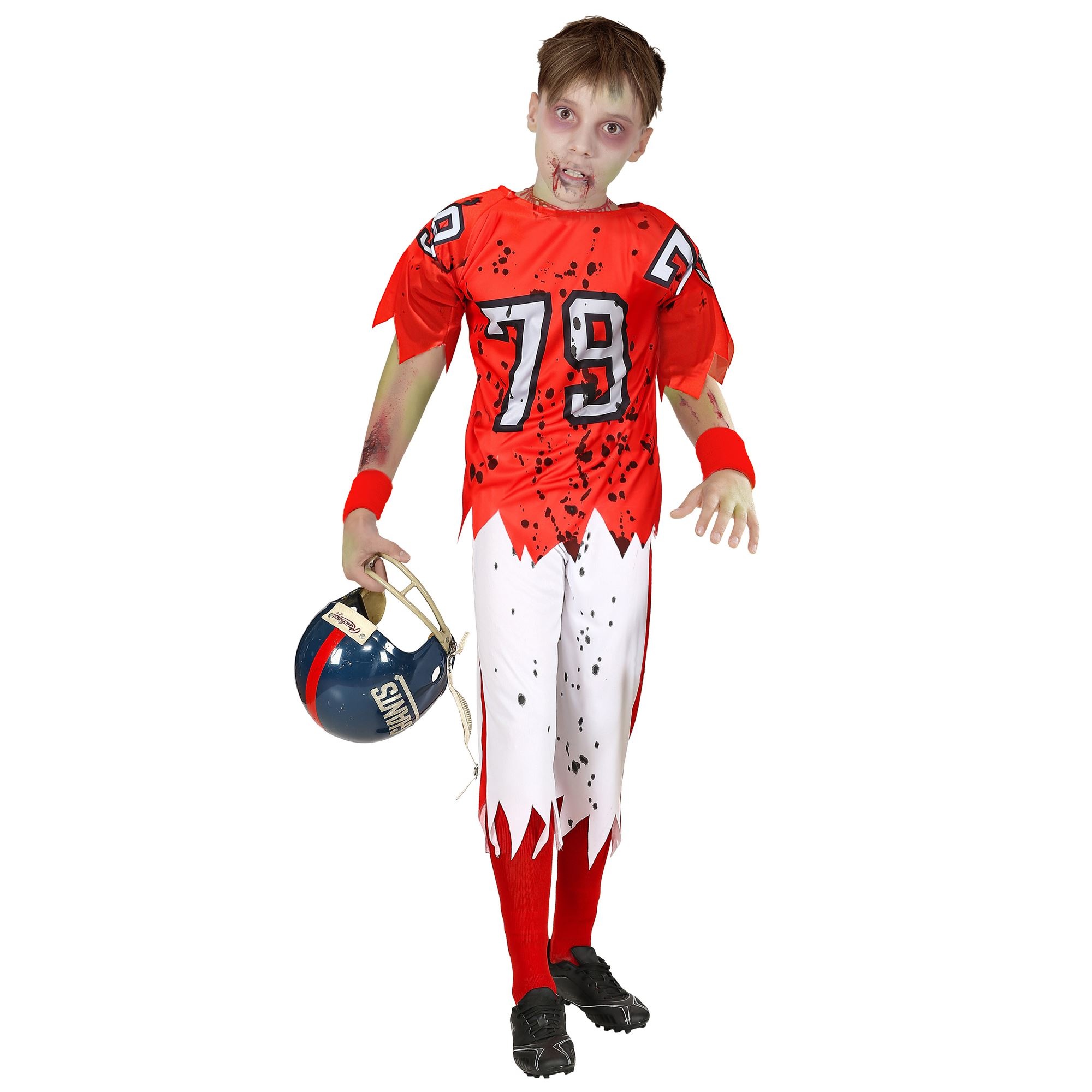 Zombie American Football Speler - kinderkostuum | 158
