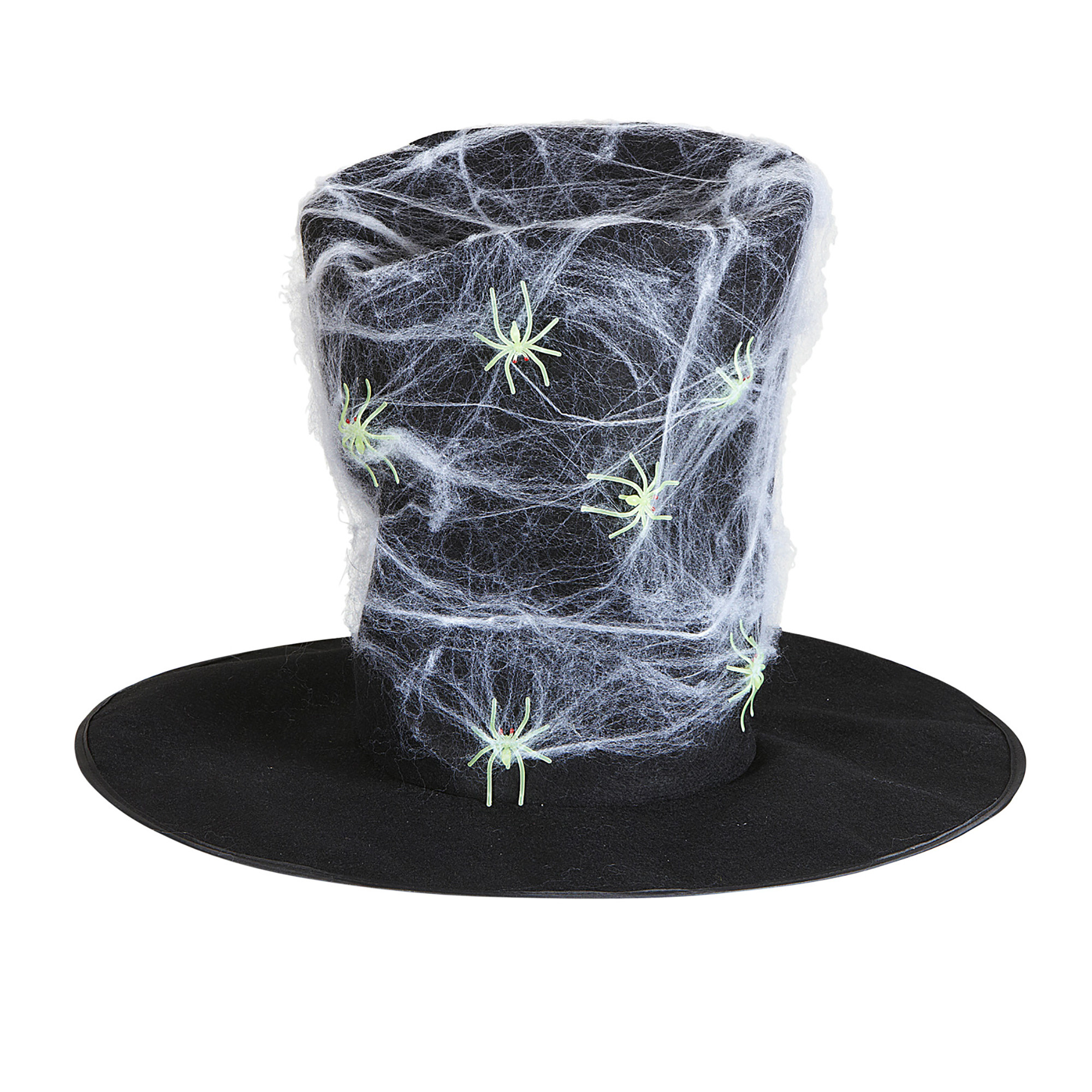 WIDMANN - Hoed hoed spinnenwebben volwassenen Halloween - Hoeden > Hoge hoeden
