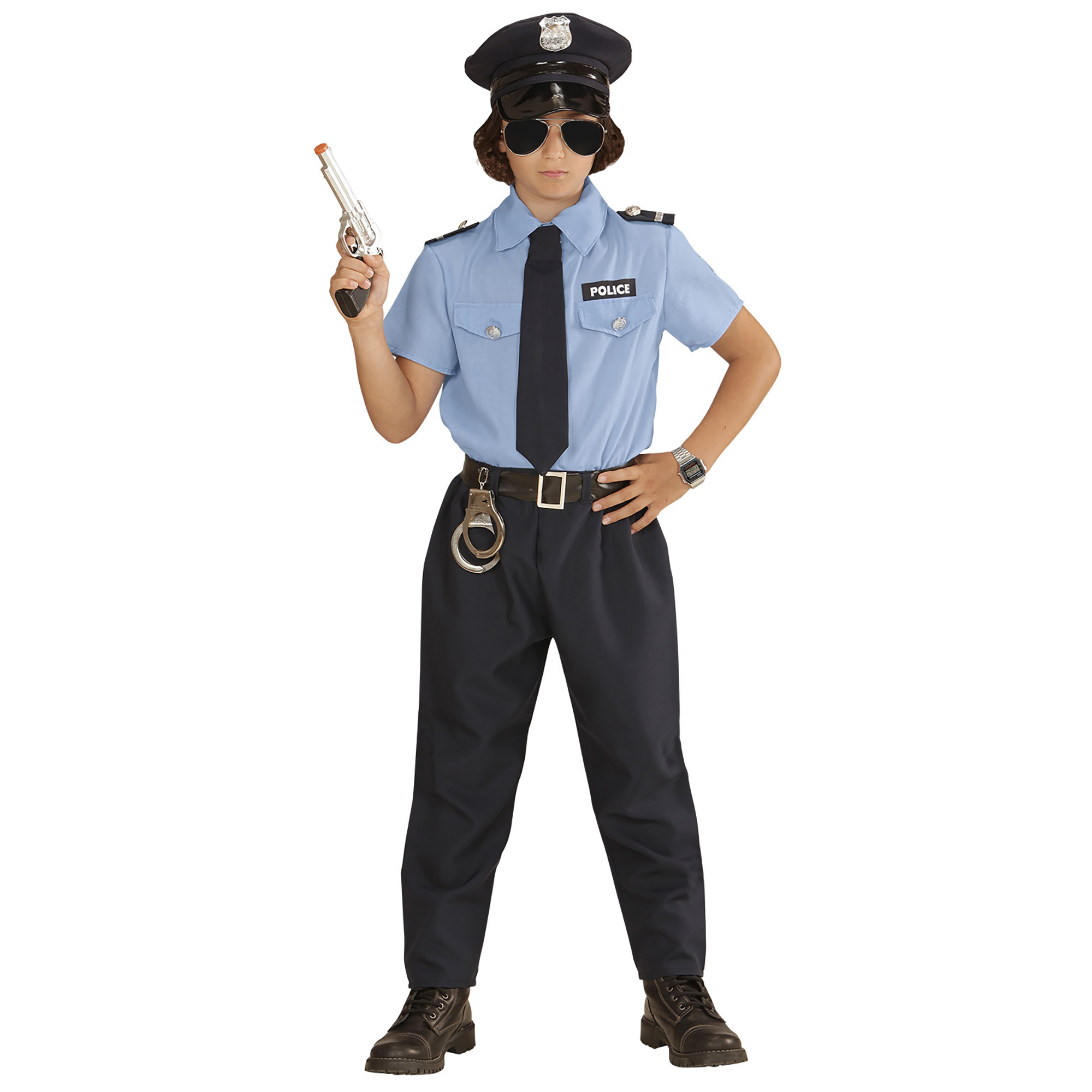 Politie agent kostuum voor kinderen - Verkleedkleding