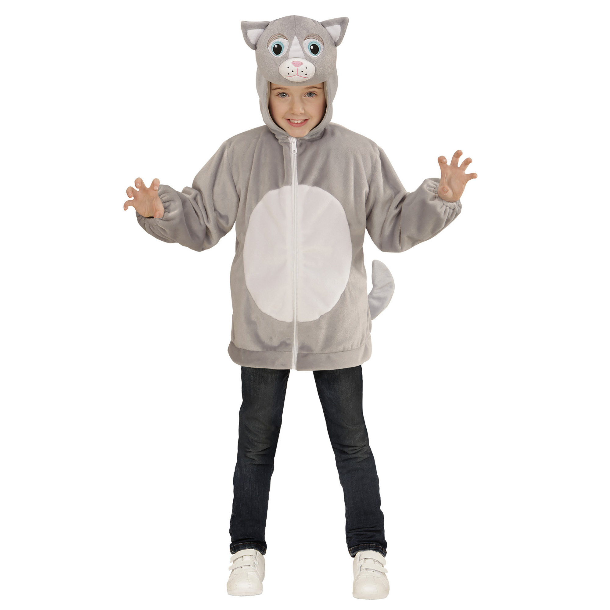 "Vest met capuchon kat voor kinderen - Kinderkostuums - 92"