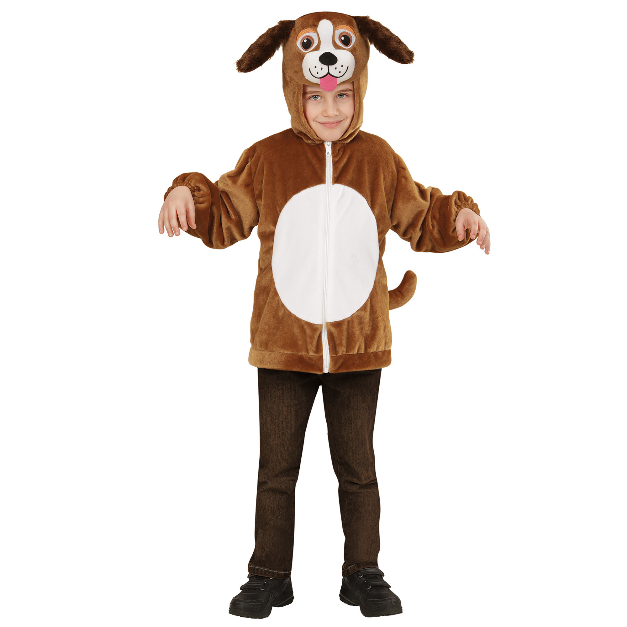 Vest met capuchon hond voor kinderen - Verkleedkleding - 92