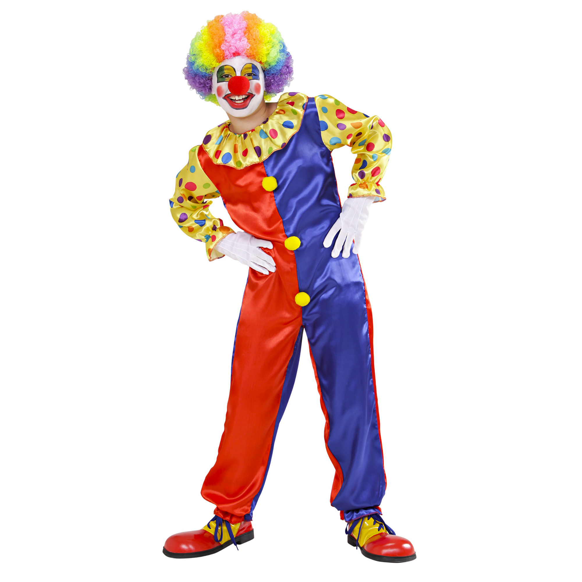 Jumpssuit Clown kostuum casper voor kinderen