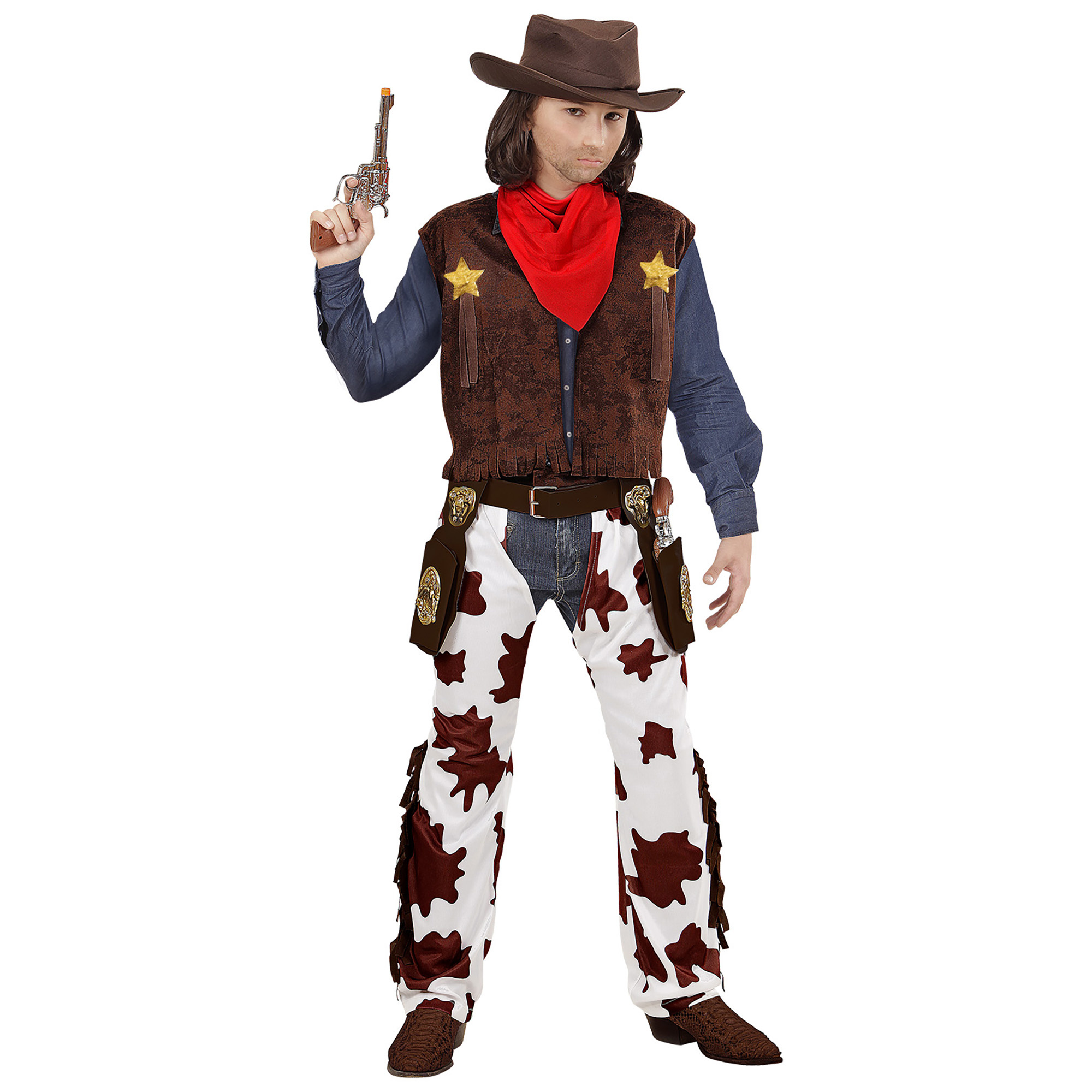 Ruige cowboy kostuums voor jongens