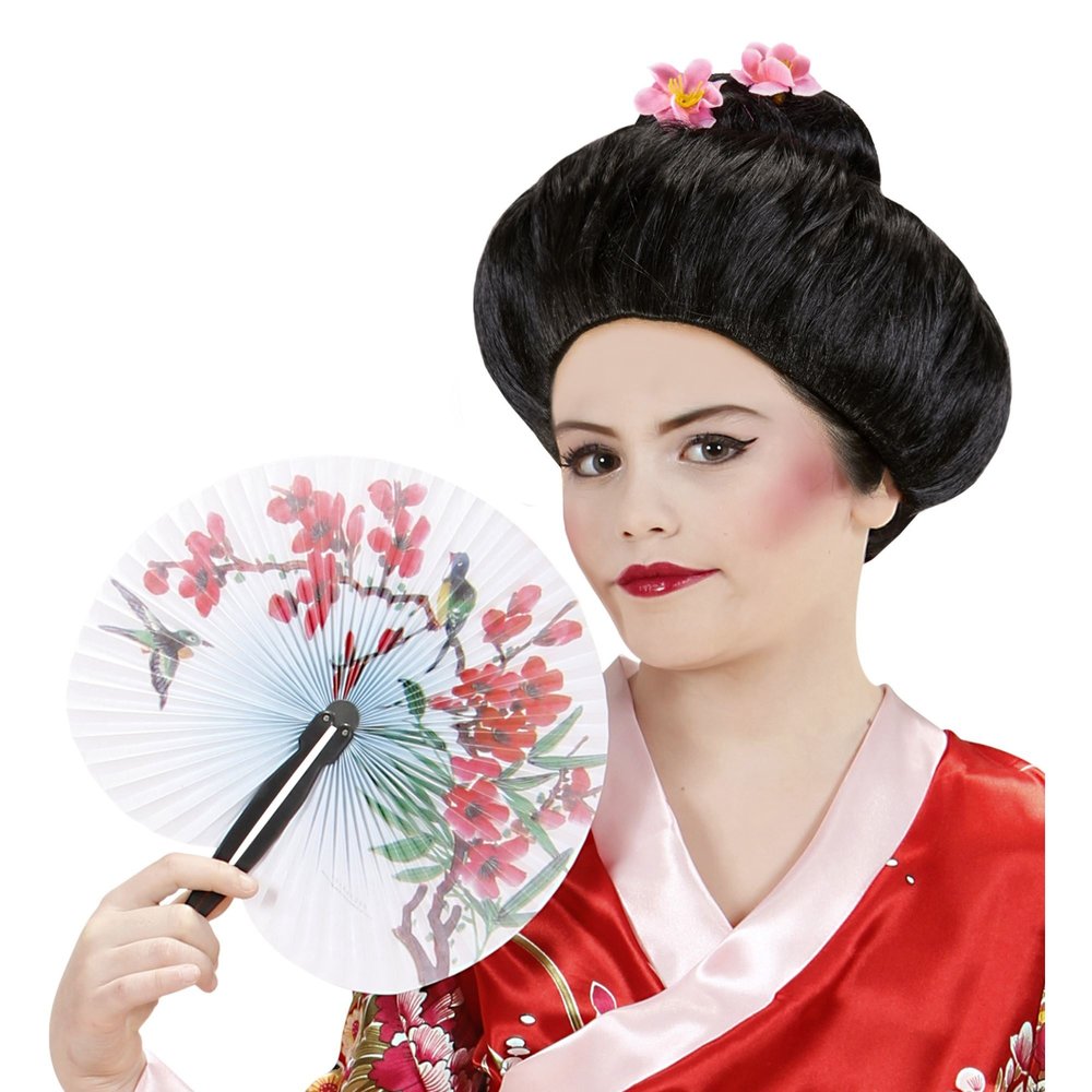 dinsdag Zuidelijk Mooie vrouw Luxe Geisha pruiken voor Japanse kleding