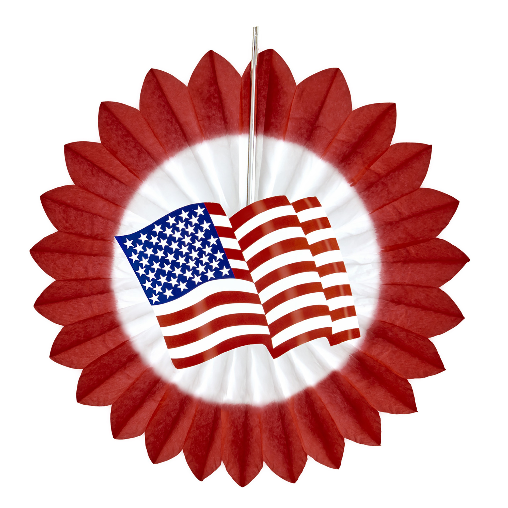 USA waaier decoratie voor een feestje