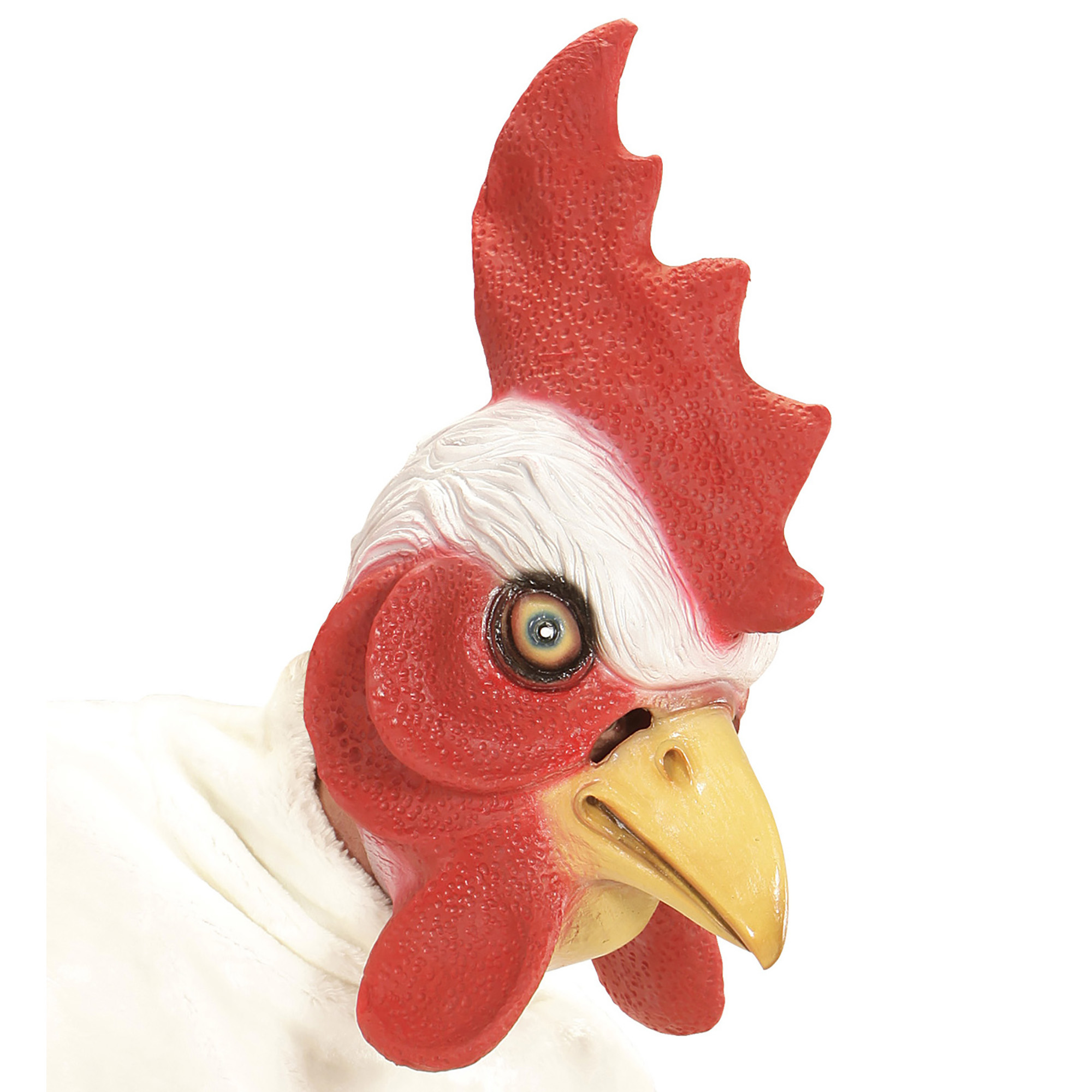 Milieuvriendelijk Monica stopverf Luxe kippen masker voor een feestje - e-Carnavalskleding