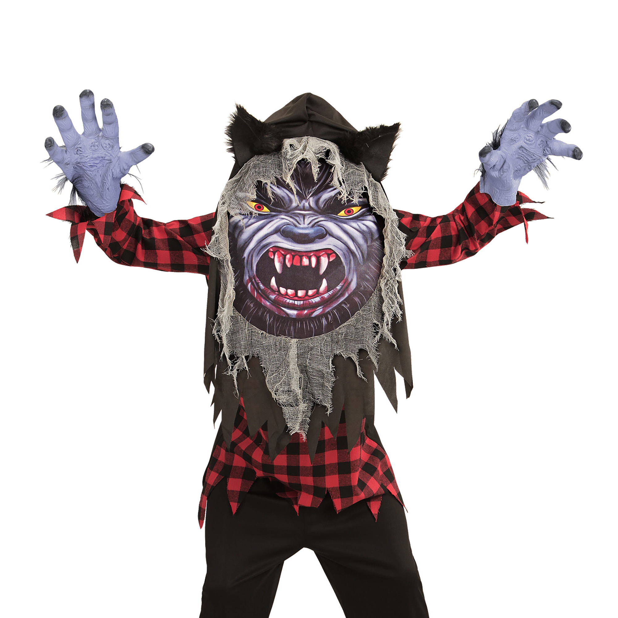 attribuut gans hel Weerwolf kostuum grappig - e-Carnavalskleding