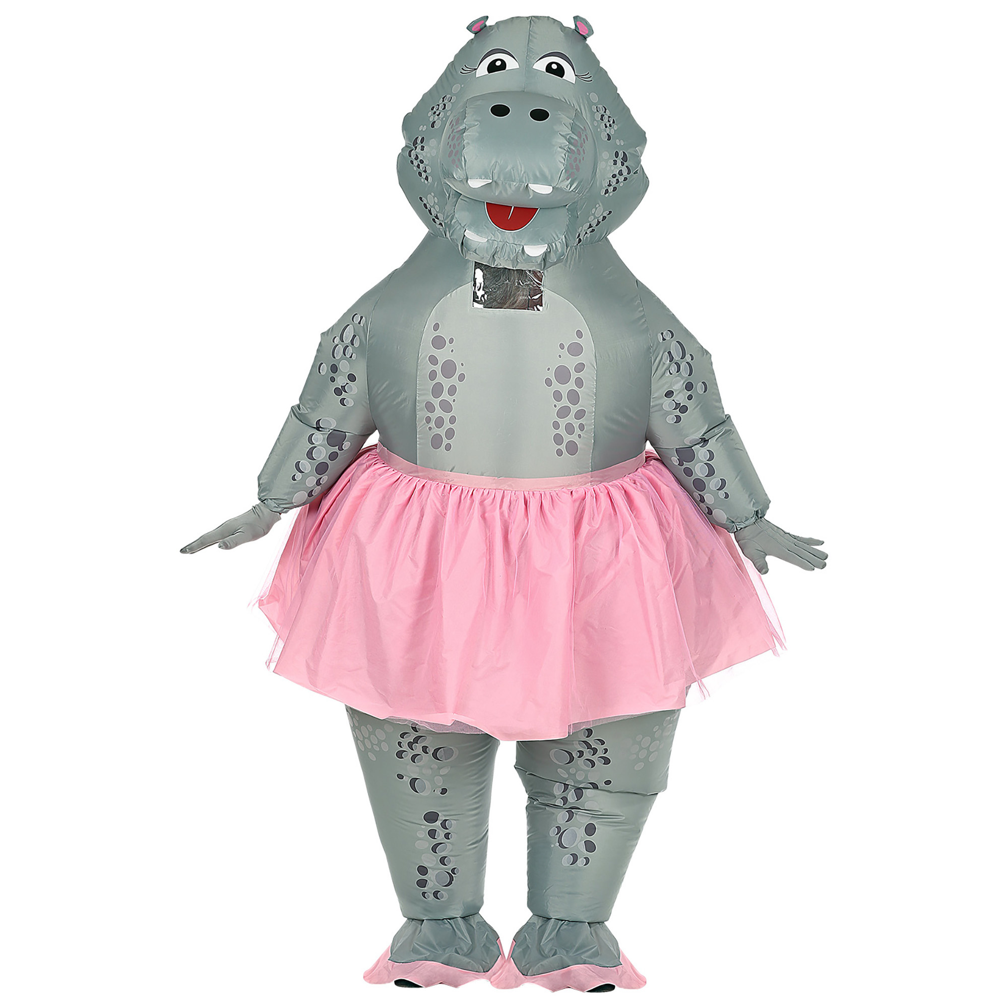 WIDMANN - Nijlpaard ballerina kostuum voor volwassenen - Volwassenen kostuums