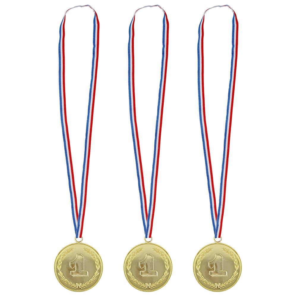 van 3 medailles