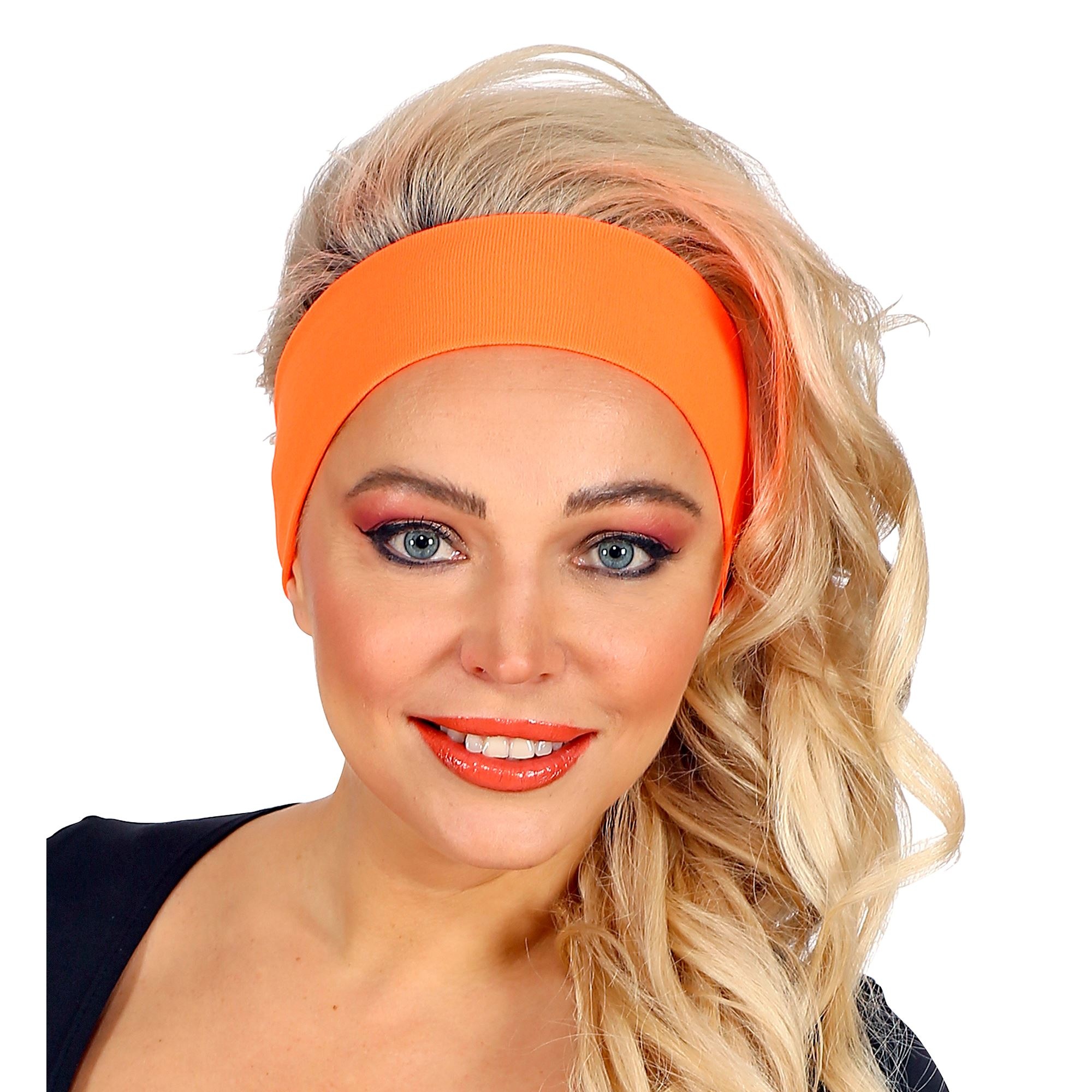 Neon oranje hoofdband