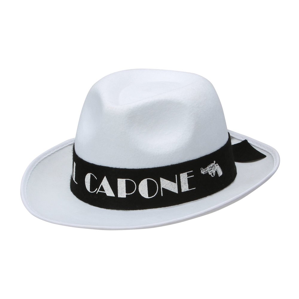 Monarchie Refrein Onafhankelijk hoed wit "al capone"