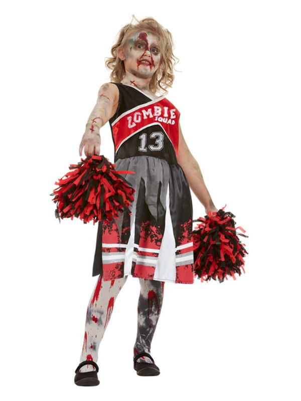 Super eng zombie cheerleader kostuum Janneke