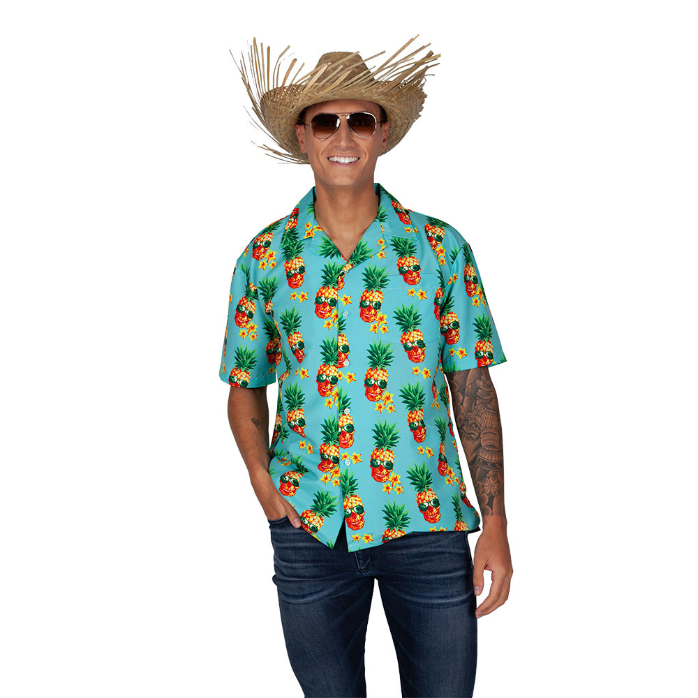 Mooi Hawaii Shirt met ananas print