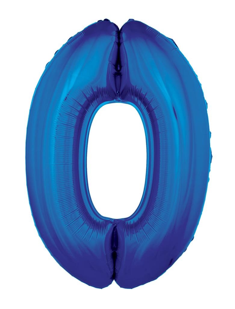 Folie ballon 102 cm blauw