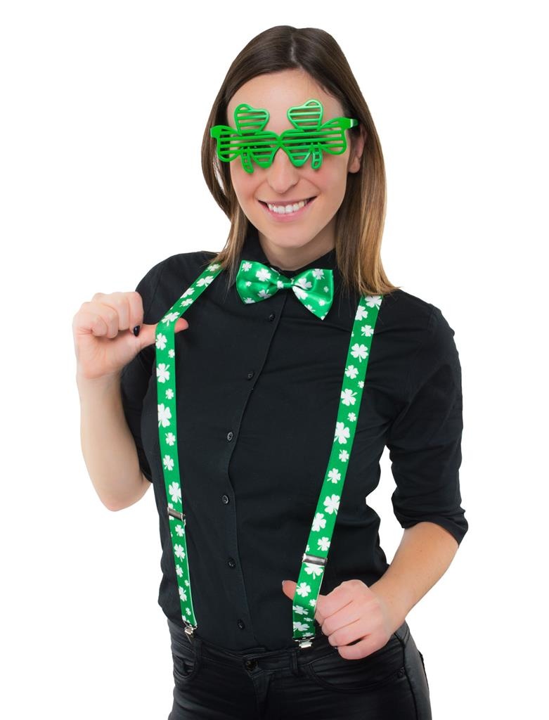 Leuke St. Patrick's Day verkleedset 3dlg