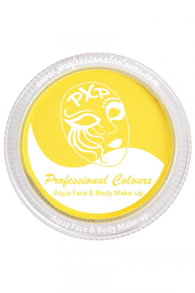 Aqua face & body paint Sunflower Yellow 30 gram