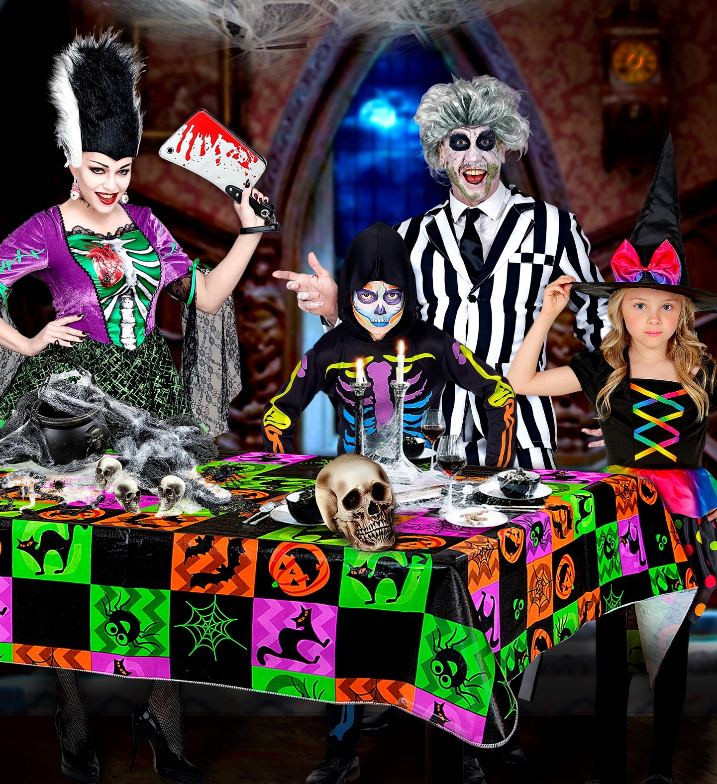 Halloween tafel laken