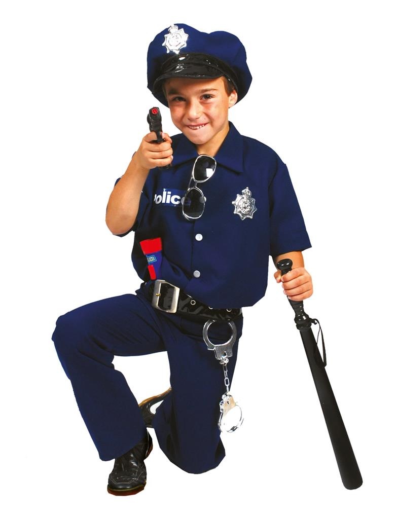 Wat paniek Cursus Politiepak Jesper voor jongesn uit onze politieserie - e-Carnavalskleding