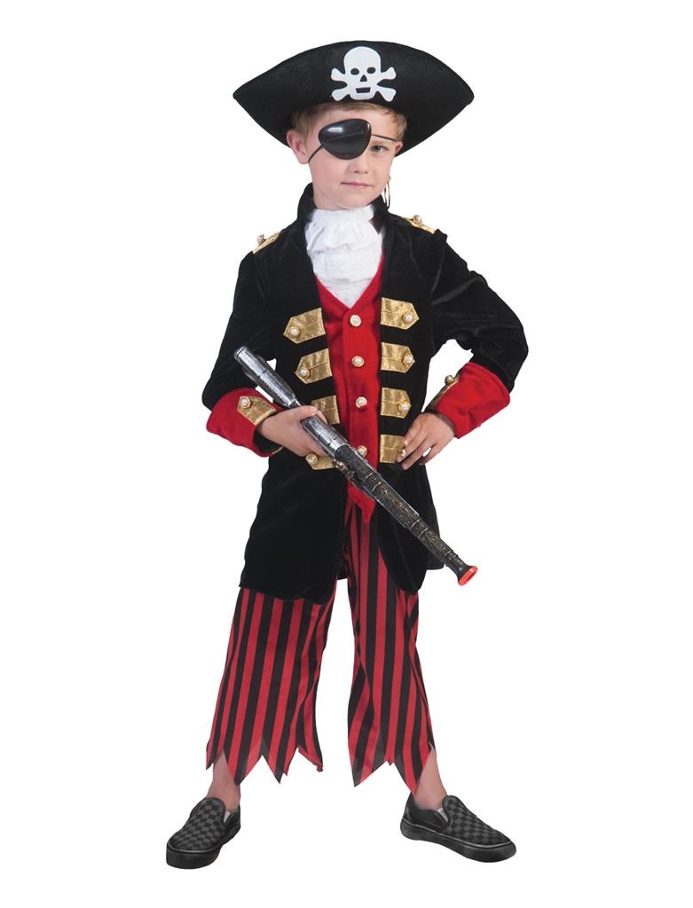 Piratenkostuum | Piraat Pete | Kinderen | Maat 116 | verkleedkleding