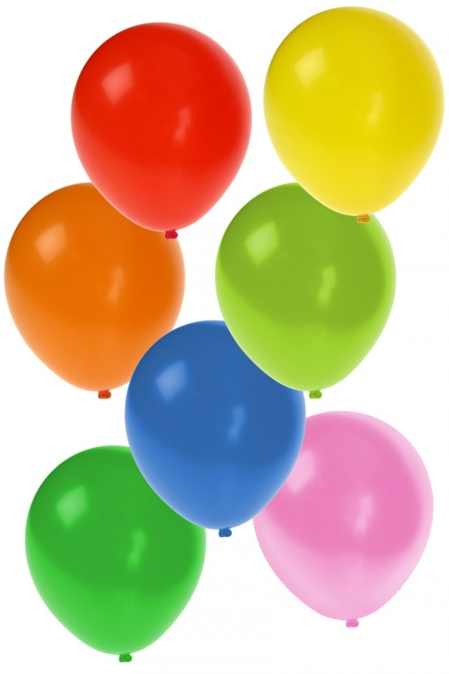 condensor meloen Teken een foto Mooie helium ballonnen 100 x assortie mt 12 - e-Carnavalskleding
