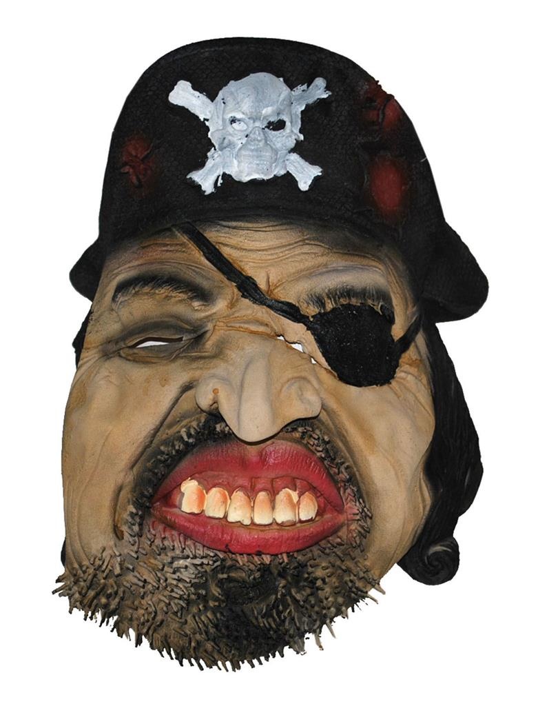 Ruig piraten masker Henry
