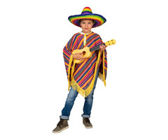 Weiland Cerebrum Cumulatief Mexicaanse poncho's en mantels voor parties - e-Carnavalskleding
