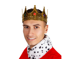 Graveren maak je geïrriteerd Voorvoegsel Mooie koningskroon voor koningsdag nodig? Al vanaf €2,25 -  e-Carnavalskleding