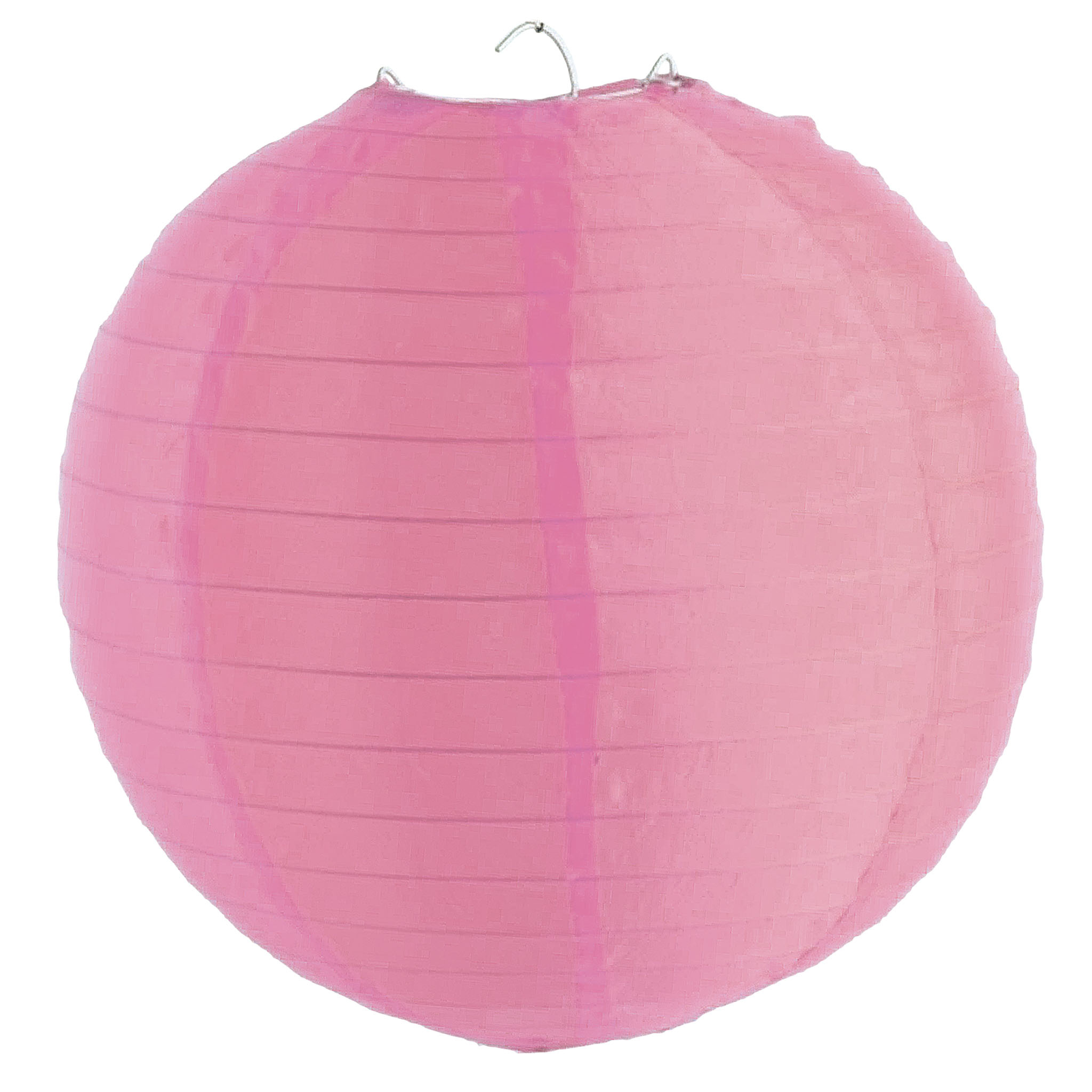 Mooie roze lampion nylon 30cm