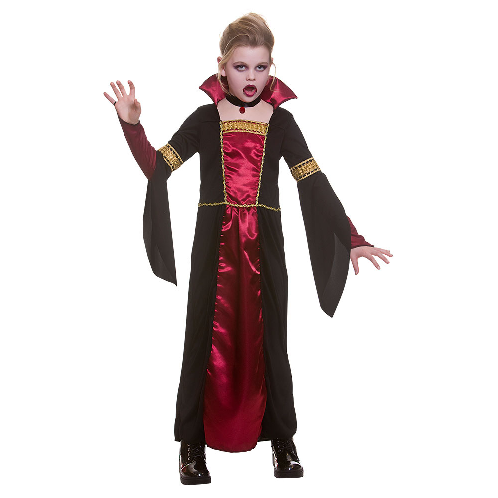 Gothische vampieren jurk kinderen