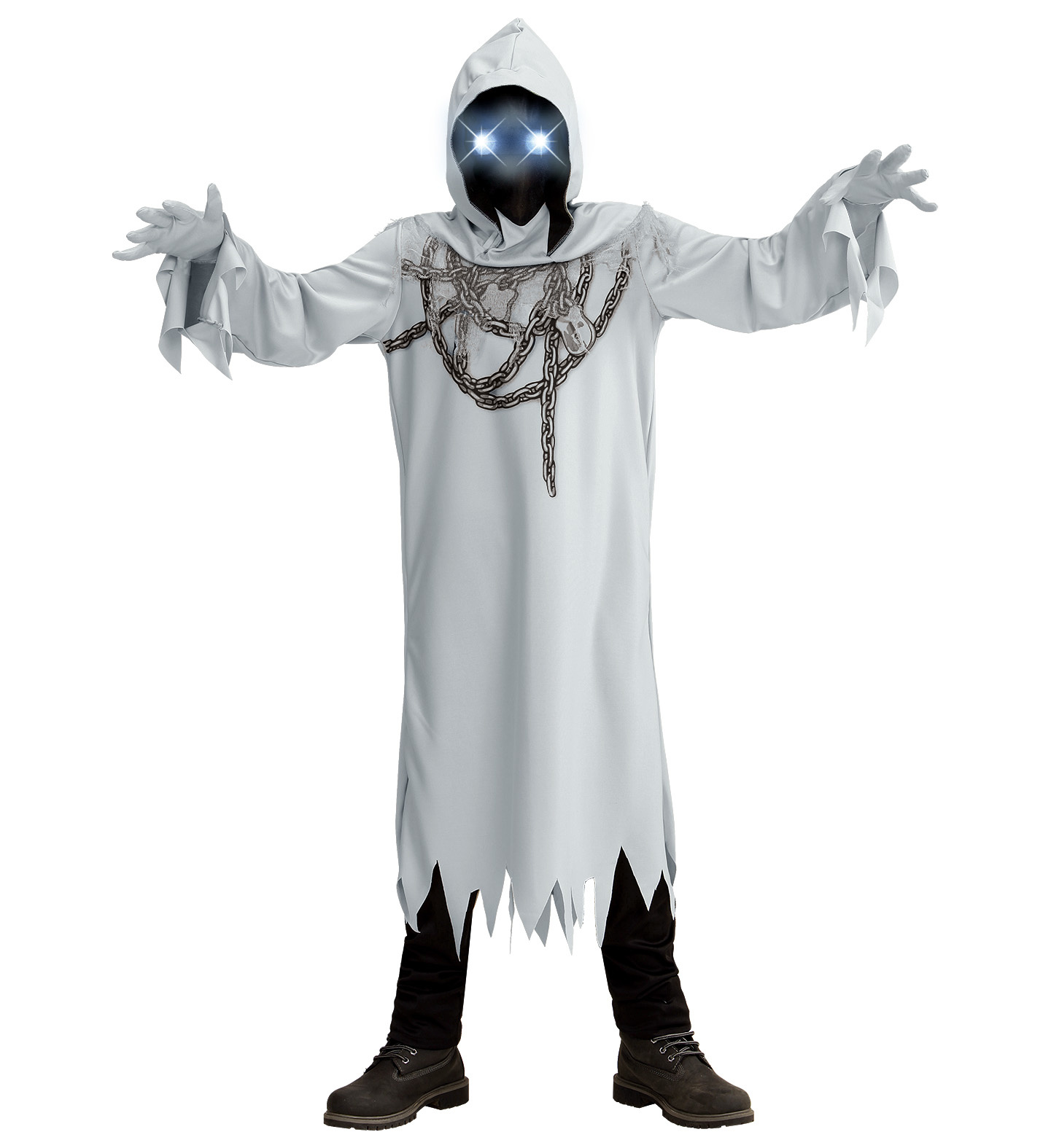 WIDMANN - Geketend spook kostuum voor kinderen - 164 (14-16 jaar)
