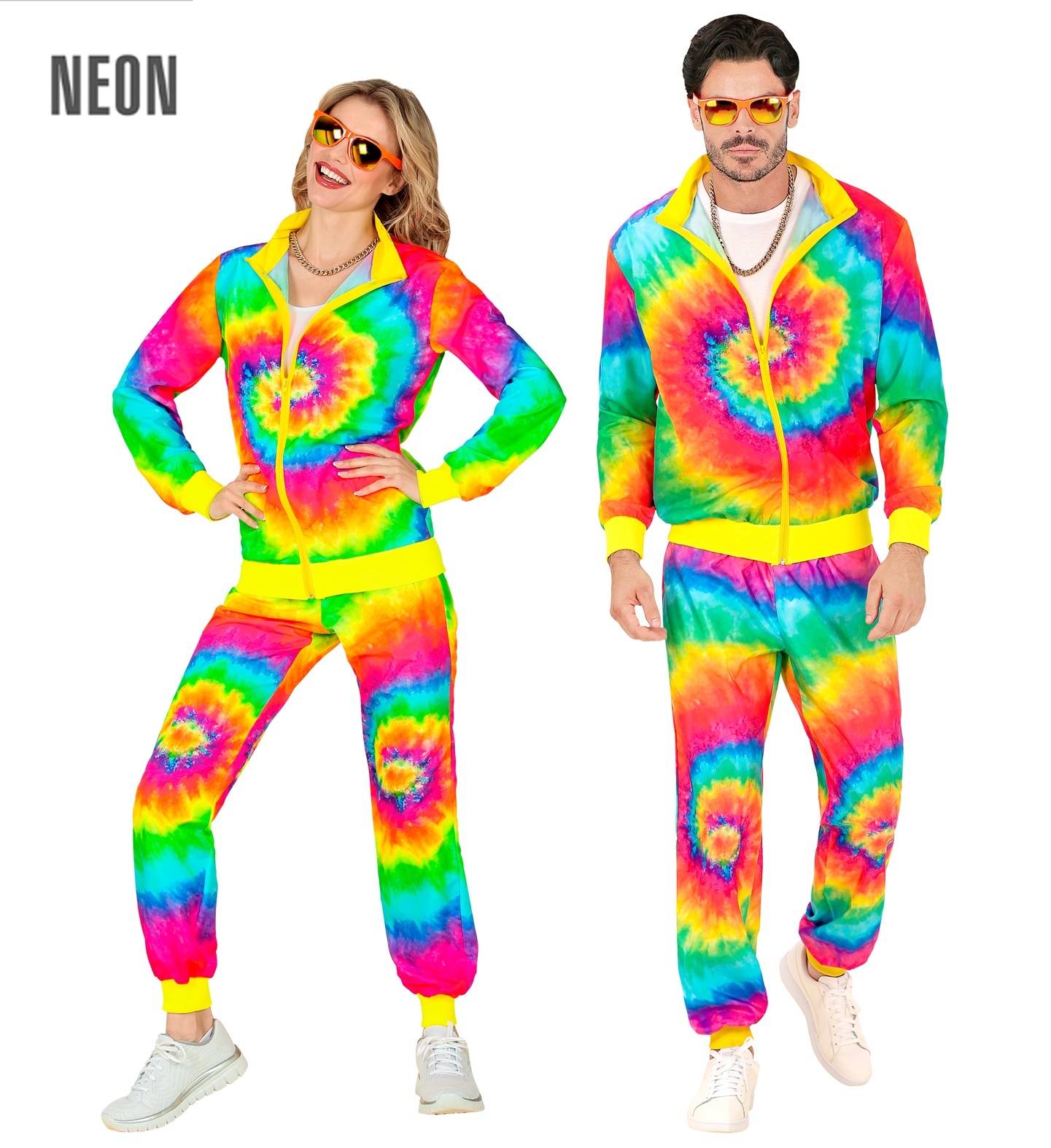 Trainingspak Hippie Neon Tie Dye | XL