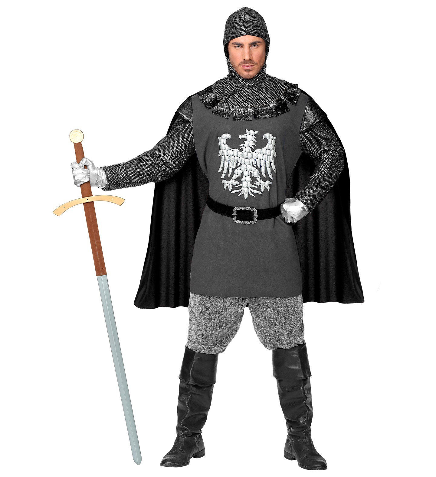 Stoere ridder voor de middeleeuwen