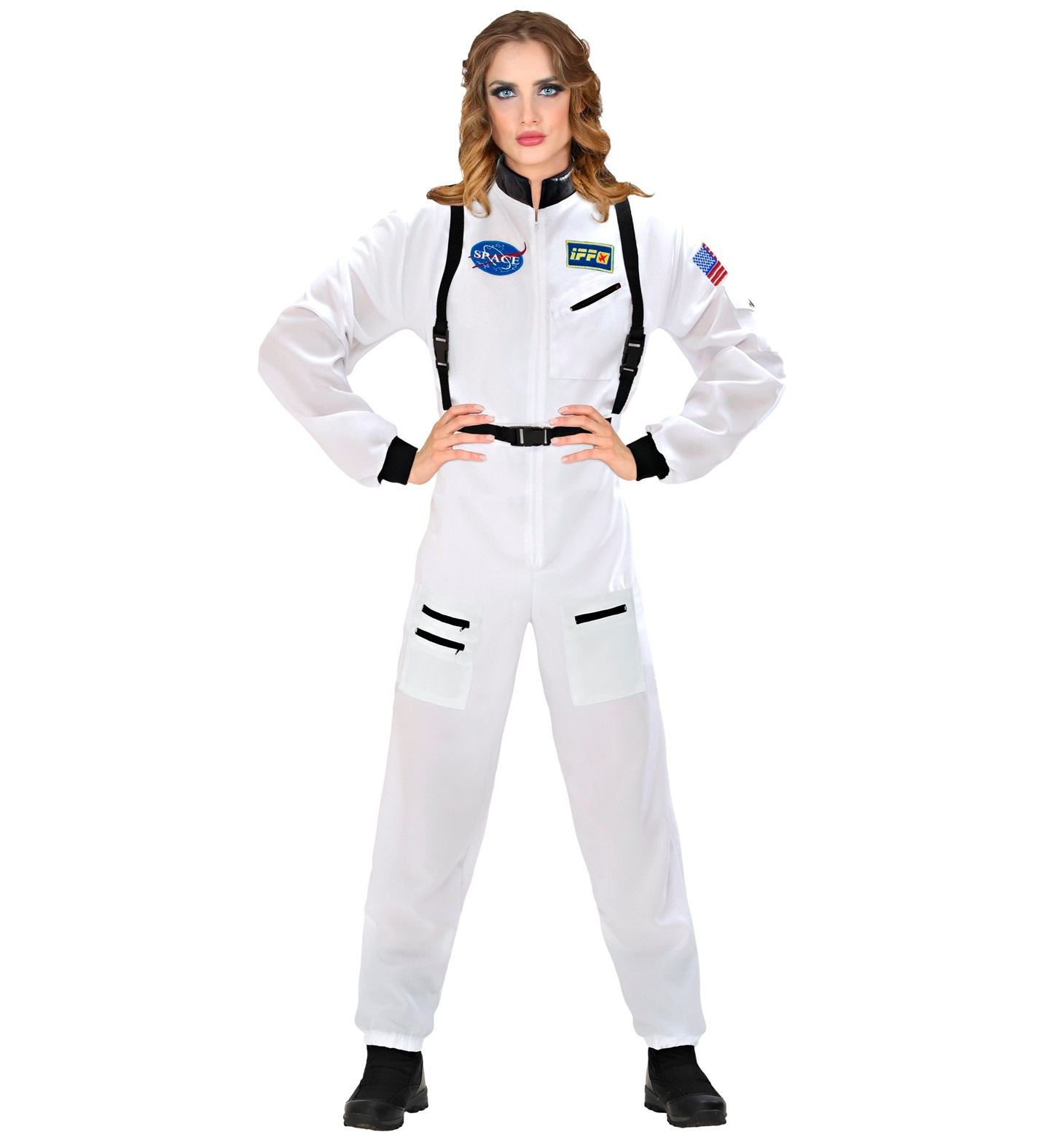 Mooi astronaut kostuum Mara wit