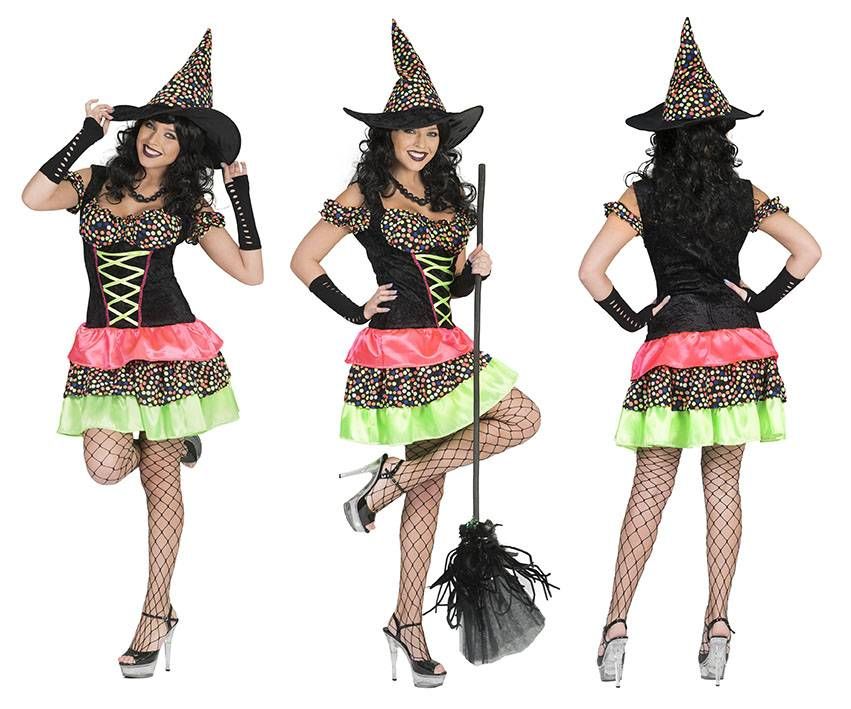 Mooi verkleed kostuum heks Wendy