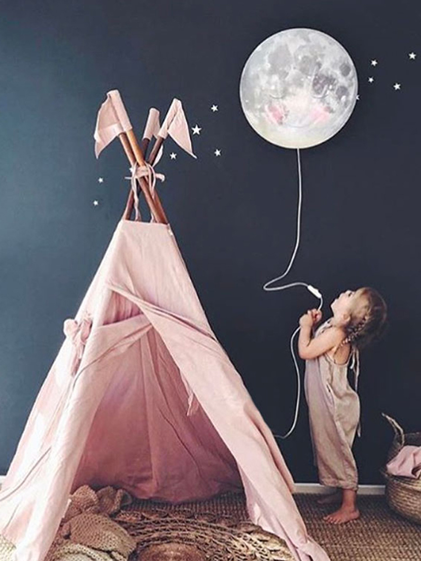 Wandlampe Schlafender Mond fürs Baby- und Kinderzimmer - Hartendief