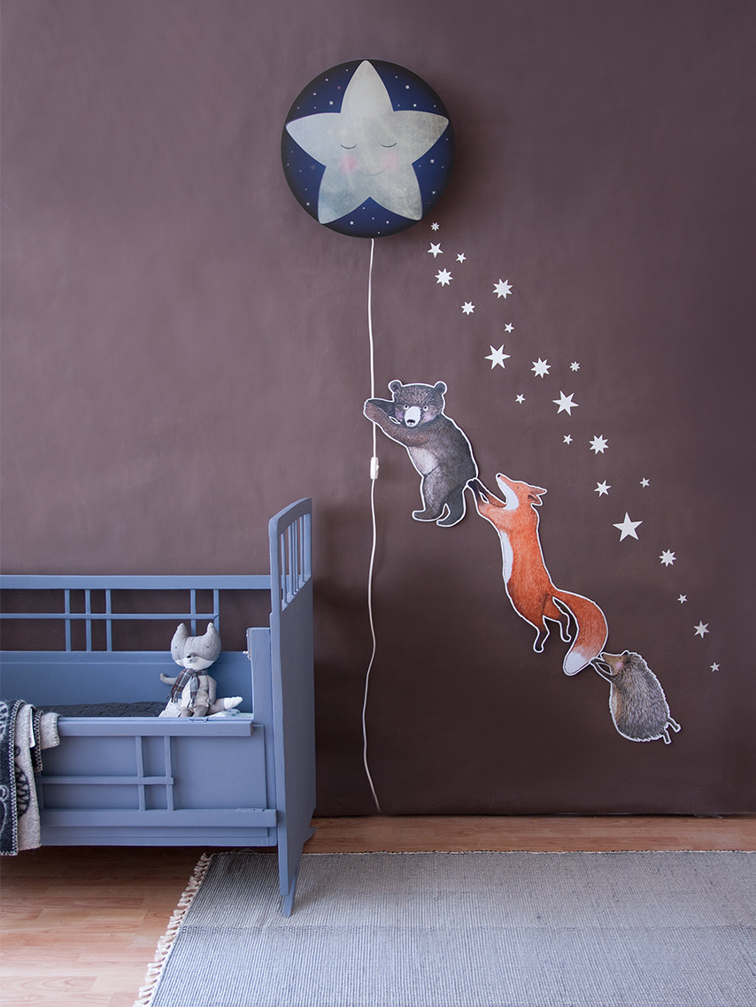 Little Hartendief - Wallsticker Fox