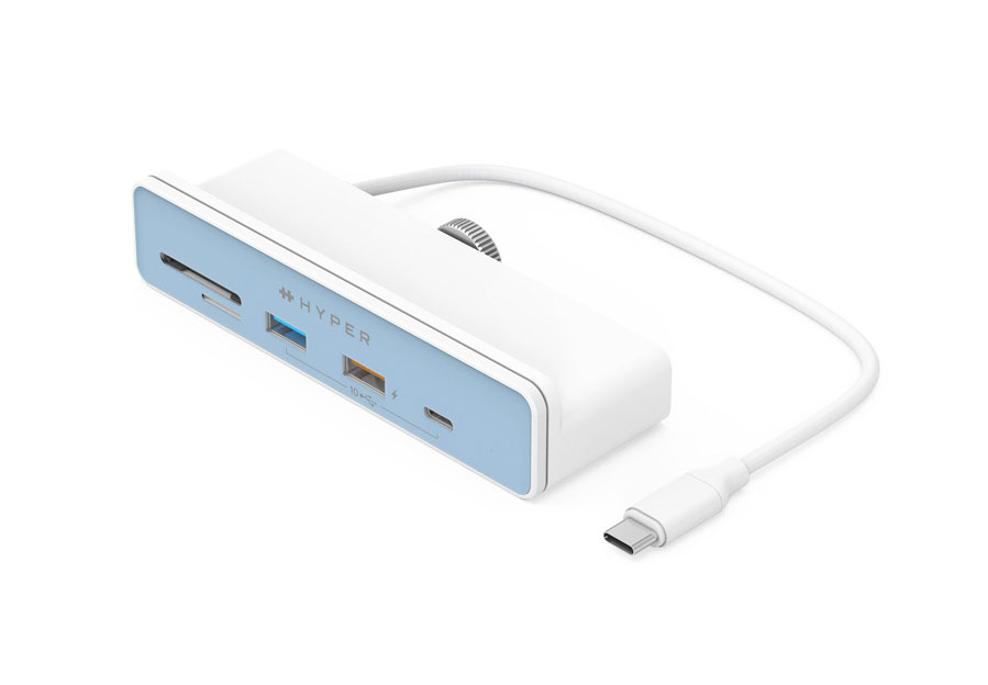 USB-C adapter, HyperDrive 6-in-1 USB-C Hub voor iMac 24-inch