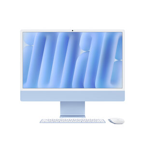 Apple iMac (24-inch, M4, 2024) 16GB | 256GB | Blauw | Basis